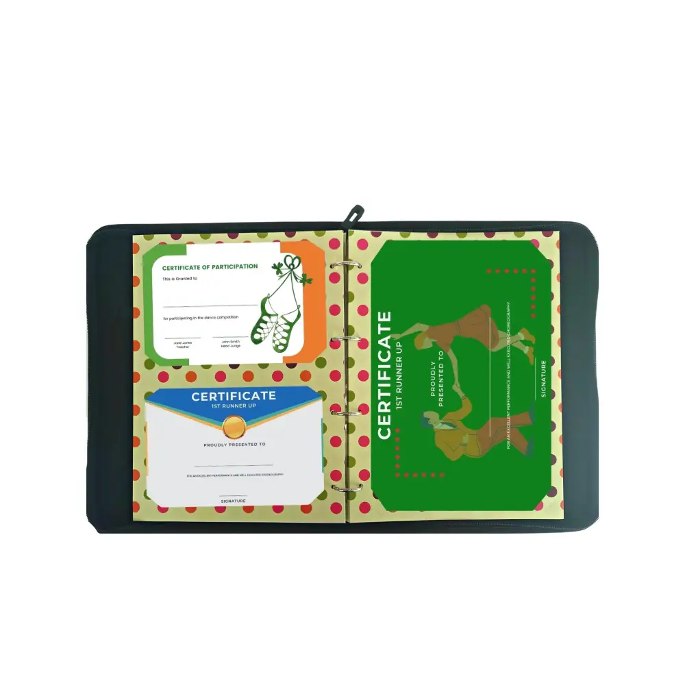 My Proud Moments Extra Pages - Original Certificate Holders (Pack of 3) - Image 10