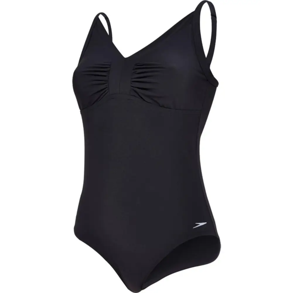 Speedo Watergem Body Sculpture Womens Swimsuit - Black - Image 3